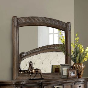 Furniture of America CM7145M Timandra - Mirror - Rustic Natural Tone