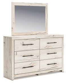 Benchcraft® B2310B1 Lawroy - Dresser And Mirror - Light Natural