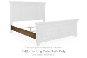 Signature Design by Ashley® PCB779-94 Feddinger - California King Panel Rails - Medium Brown