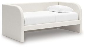 Signature Design by Ashley® PCB1566B8 Arloster - Twin Upholstered Day Bed - Tan / White