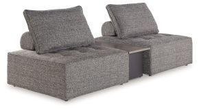 Ashley Furniture P160P4 Ashley Furniture P160P4 Bree Zee - 3-Piece Outdoor Sectional With End Table - Brown