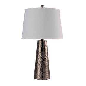 Furniture of America L731199SV Luz - Table Lamp - Silver