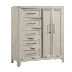 Intercon CR-BR-9705D-WSL-C Carlson - Gentleman's Chest - Washed Linen