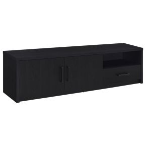 Coaster Fine Furniture 706213 Murray - 70" 2-Door TV Stand Media Console - Black