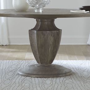 Liberty Furniture 944-P6060 Westfield - Round Pedestal Table Base - Light Brown