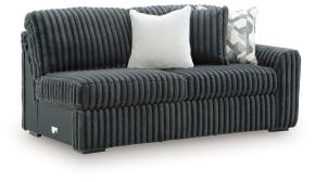 Signature Design by Ashley® 9810567 Midnight-Madness - RAF Sofa - Gunmetal