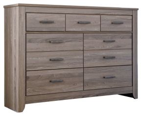 Ashley Furniture B248-31 Zelen - Warm Gray - Seven Drawer Dresser