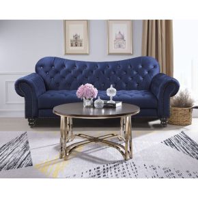 ACME 80990 Novus - Coffee Table - Walnut & Champagne