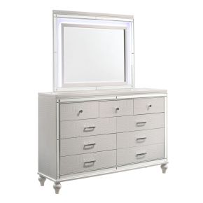 New Classic BA9698W-060 Valentino - Lighted Mirror - White