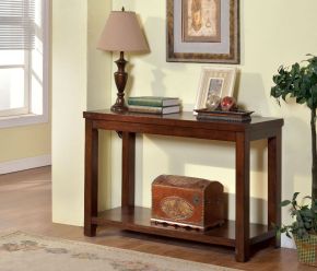 Furniture of America CM4107S Estell - Sofa Table - Dark Cherry