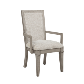 New Classic D2114W-25 Mariana - Upholstered Arm Chair (Set of 2) - Vintage Creme