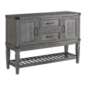 Intercon FR-CA-5438-PEW-C Foundry - Server - Brushed Pewter