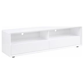 Coaster Fine Furniture 710750 Ellice - TV Stand Media Console - White