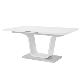 ACME DN02133 Kamaile - Dining Table With Leaf - White High