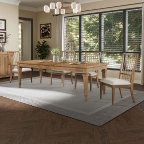 Liberty Furniture 928-DR-5RLS Haven Hills - 5 Piece Rectangular Table Set - Camel Beige