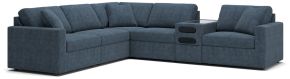 Signature Design by Ashley® 92121S14 Modmax - 6-Piece Sectional With Audio System Console - Ink