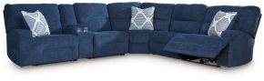 Signature Design by Ashley® 93607S15 Acklen Place - 6-Piece Power Reclining Sectional - Navy