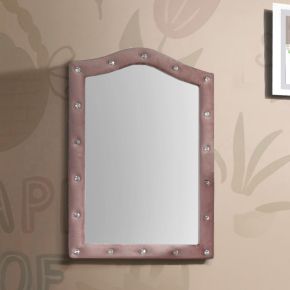 ACME 30824 Reggie - Mirror - Pink Fabric