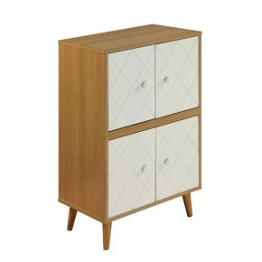ACME 97155 Anita - Cabinet - Natural & White