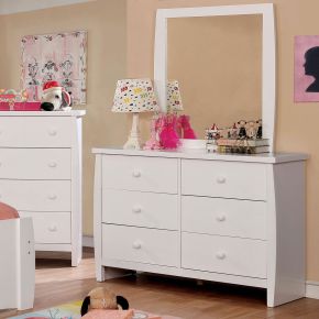 Furniture of America CM7651WH-D Marlee - Dresser - White