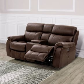 Furniture of America CM9926MB-LV-PM-PK Antenor - Power Loveseat