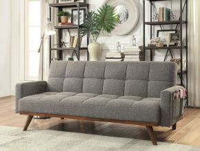Furniture of America CM2605 Nettie - Futon Sofa - Gray