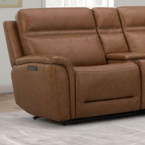 Liberty Furniture 7007CM-43LP Cooper - L Arm Recliner P3 & ZG - Camel - Brown