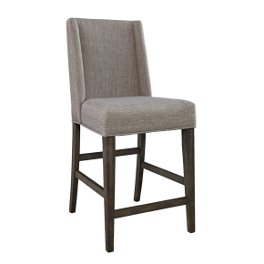 Liberty Furniture 152-B650124 Double Bridge - Upholstered Counter Chair - Dark Brown