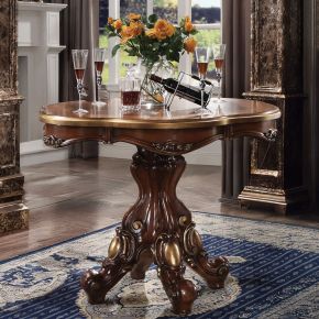 ACME 78220 Picardy - Counter Height Table - Honey Oak