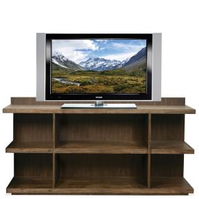 Riverside Furniture 28034 Perspectives - Peninsula Bookcase - Brushed Acacia