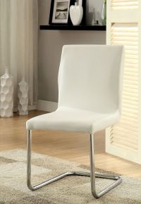 Furniture of America CM3825WH-SC-2PK Lodia - Side Chair (Set of 2) - White