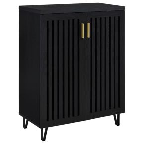 Coaster Fine Furniture 950422 Brixton - 2-Door Entryway Shoe Storage Cabinets - Black