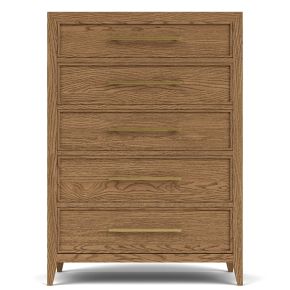 Riverside Furniture 51865 Halbrooke - 5 Drawer Chest - Light Brown