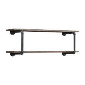 ACME 35888 Brantley - Wall Shelf - Antique Oak & Sandy Gray Finish