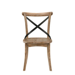 ACME 71777 Kendric - Side Chair (Set of 2) - Rustic Oak