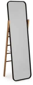 Signature Design by Ashley® A8010342 Bronick - Black / Brown - Floor Mirror
