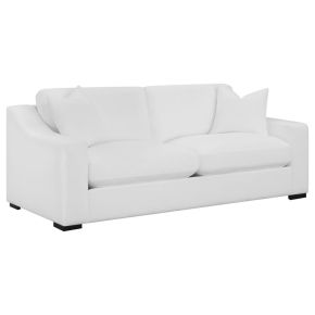 CoasterElevations 509891 Ashlyn - Upholstered Sloped Arm Sofa - White