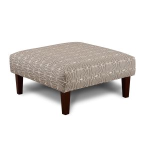Furniture of America SM8563-OT-EC Parker - Ottoman - Gray / Pattern
