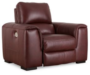 Signature Design by Ashley® U2550113 Alessandro - Garnet - Pwr Recliner/Adj Headrest
