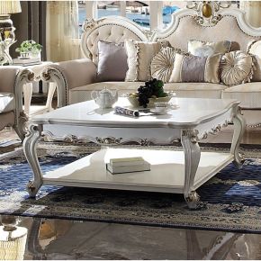 ACME 85460 Picardy - Coffee Table - Antique Pearl