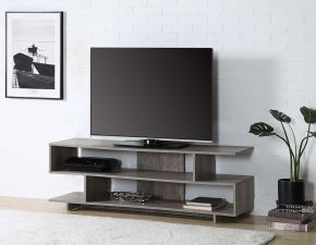 ACME LV00794 Abhay - TV Stand - Grey Oak Finish