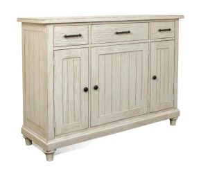 Riverside Furniture 21256 Aberdeen - Sideboard - Weathered Worn White