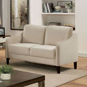 Furniture of America CM6496BG-LV Kassel - Loveseat - Beige