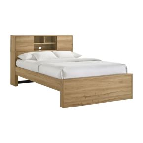Intercon VG-BR-2240F-NNM-C Vega - Full Bed - Natural Oak Melamine