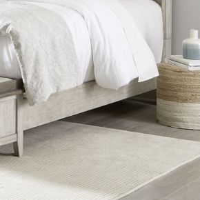 Liberty Furniture 457-BR90M Ivy Hollow - Mantle Bed Rails - White