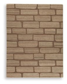 Signature Design by Ashley® R407981 Orest - 8' x 10' Rug - Brown
