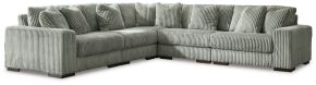 Ashley Furniture 21105S5 Ashley Furniture 21105S5 Lindyn - Corner Chairs 5 Pc Sectional - Fog