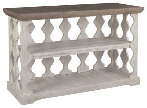Signature Design by Ashley® T814-5 Havalance - Gray / White - Console Sofa Table