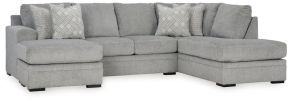Signature Design by Ashley® 52906S1 Casselbury - 2-Piece Sectional With Raf Corner Chaise - Cement