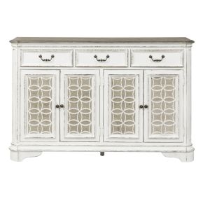 Liberty Furniture 244-HB6642 Magnolia Manor - Hall Buffet - White